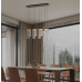 9009336 Висечка светилка BRIELLE LED 47W 3000K Мока и Антрацит Nova Luce 